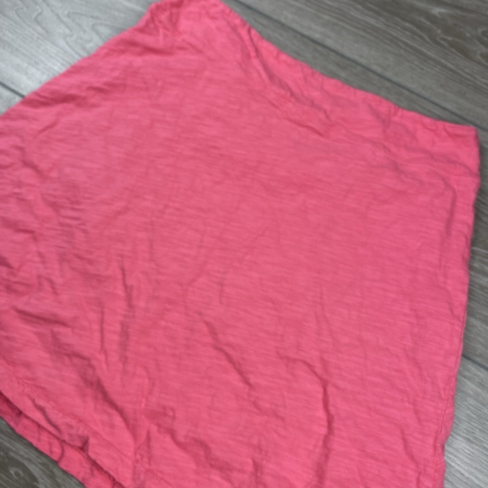 Fresh Produce Women's 100% Cotton A Line Mini Skirt Solid Pink Small